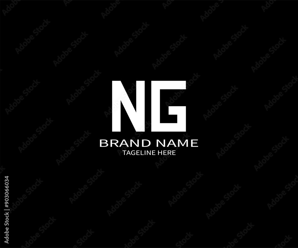 NG Letter Logo Design. Initial letters NG logo icon. Abstract letter NG N G minimal logo design template. N G Letter Design Vector with black Colors. NG logo, NG Letter Logo Design. Initial letters NG logo icon. Abstract letter NG N G minimal logo design template. N G Letter Design Vector with black Colors. NG logo,