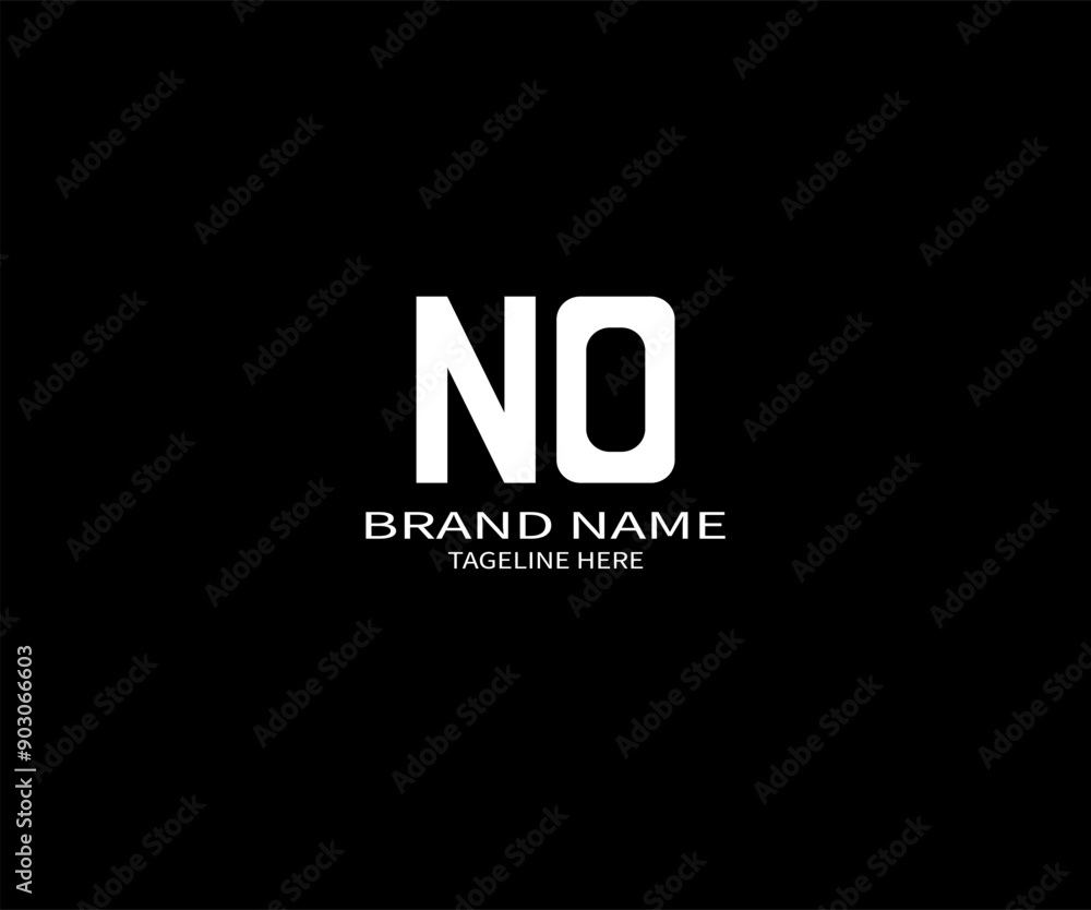 NO Letter Logo Design. Initial letters NO logo icon. Abstract letter NO N O minimal logo design template. N O Letter Design Vector with black Colors. NO logo NO Letter Logo Design. Initial letters NO logo icon. Abstract letter NO N O minimal logo design template. N O Letter Design Vector with black Colors. NO logo