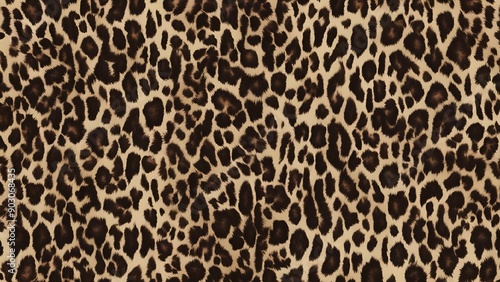Leopard background design, fashionable modern furry print