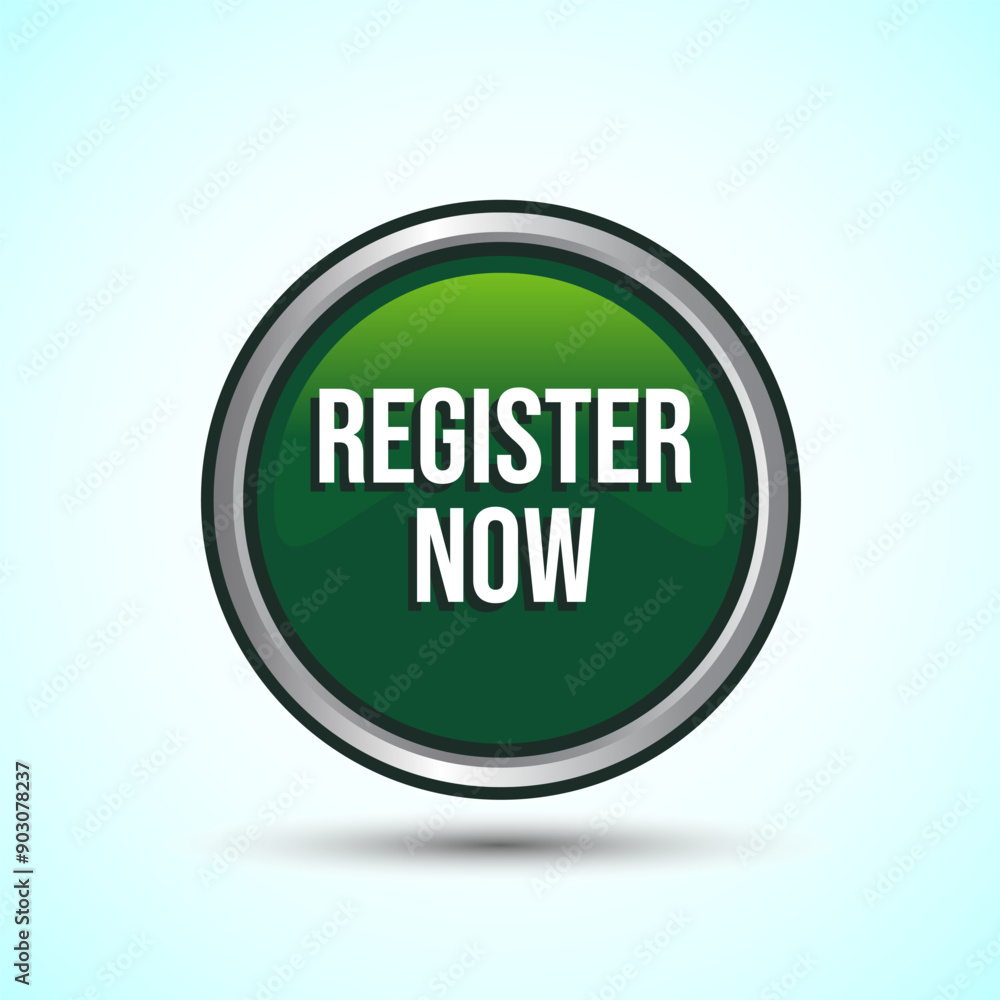 Register Now Icon Button Design Illustration Register Now Icon Button Design Illustration