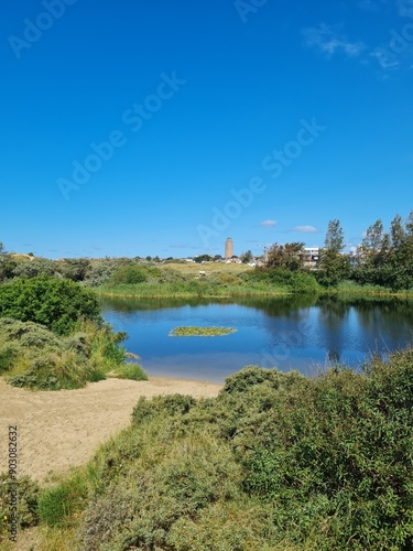 lake on dunes