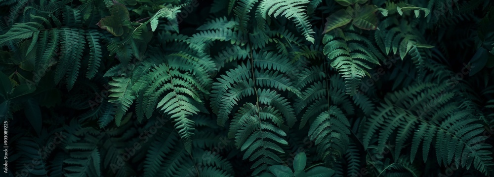 Fototapeta premium Close-up of Vibrant Monstera Leaves