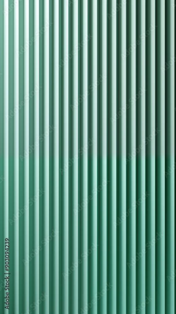 Obraz premium White Lines Bars Waves on Green Background, Abstract Image, Texture, Pattern, Wallpaper, Cover and Screen of Smartphone, Cell Phone, Computer, Laptop, 9:16 and 16:9 Format