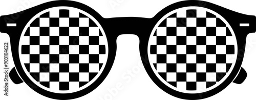 Checkered Sunglasses