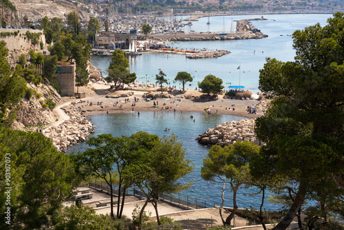 Fotografie Plages de Corbières, Estaque, Marseille