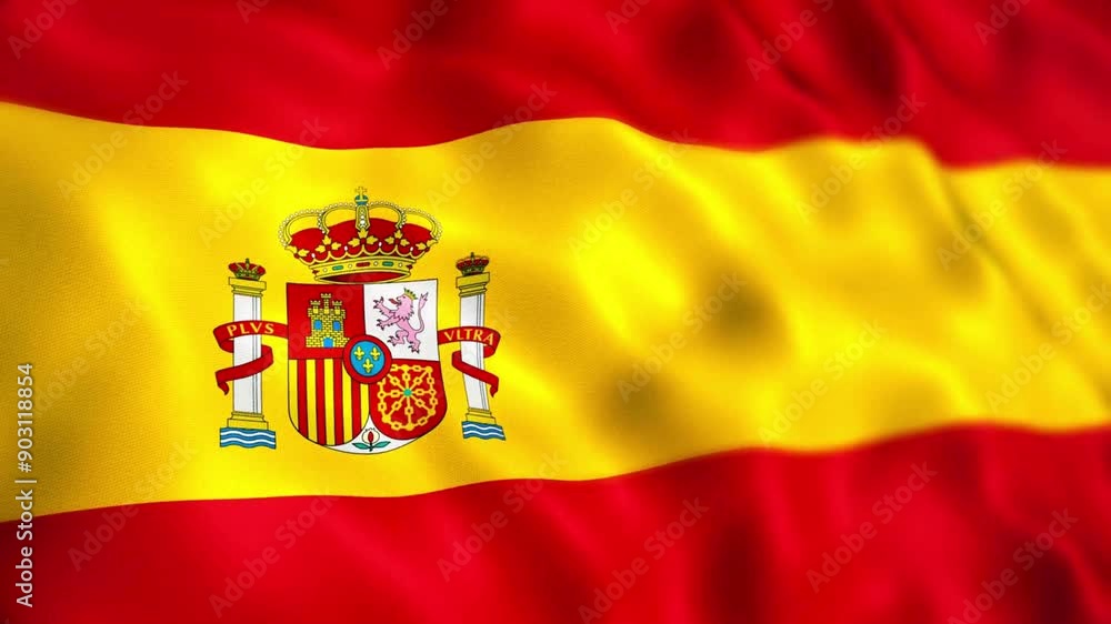 Spanish Flag Animation Close-up (Depth Of Field)
Spanish Flag Animation Close-up (Depth Of Field)