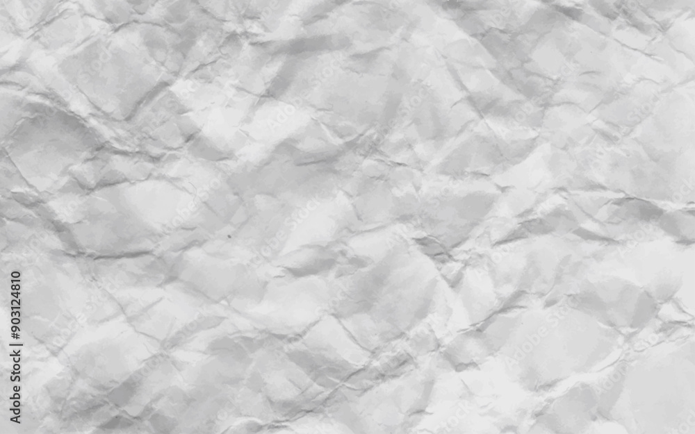 Crumpled white paper background. Crumpled white paper background.