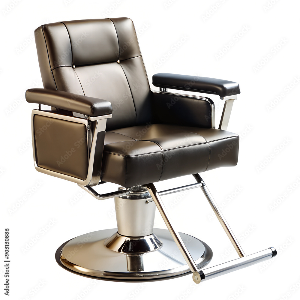 Professional salon chair WHITE BACK GROUND Professional salon chair WHITE BACK GROUND
