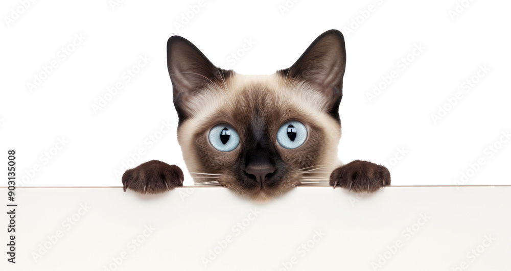 PNG Siamese Thai Cat peeking siamese animal. PNG Siamese Thai Cat peeking siamese animal.