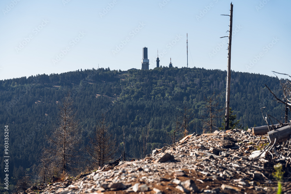 Eisenzeitliche Ringwälle am Altkönig im Taunus, Juli 2024