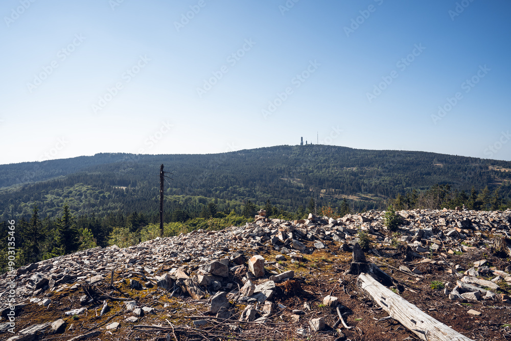 Eisenzeitliche Ringwälle am Altkönig im Taunus, Juli 2024
