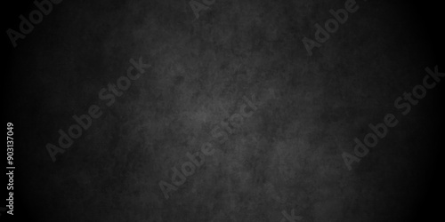 Dark Black grunge stone background texture, old vintage charcoal black backdrop . Abstract background with black wall surface, black stucco texture. Black gray satin dark texture.