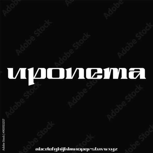 modern urban bold condensed font for poster and head line