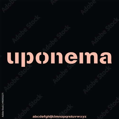 modern urban bold condensed font for poster and head line