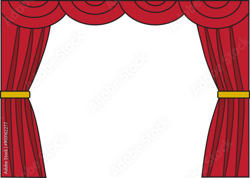 Red Curtains
