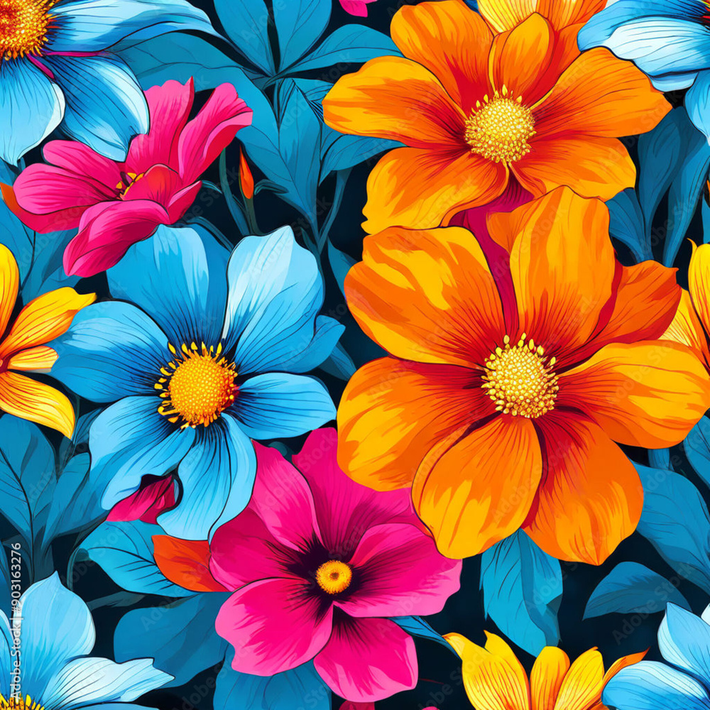 seamless floral background seamless floral background