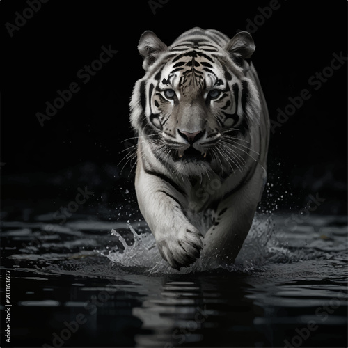 white bengal tiger
