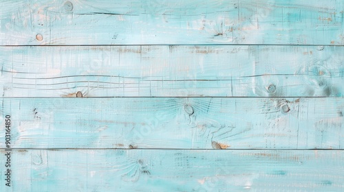 Light blue wooden planks with distressed textures and natural grain patterns. Rustic and airy background perfect for coastal and beach themes. Ideal for home decor, crafts, and design projects.