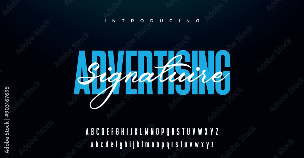 Luxury modern font alphabet vector set Luxury modern font alphabet vector set