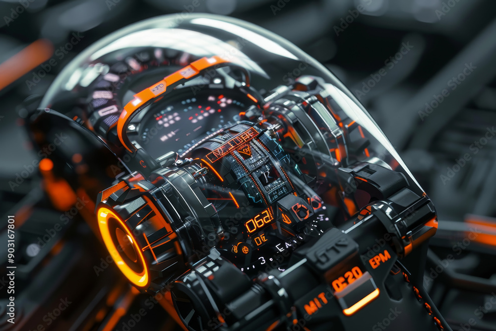 A watch with a digital display and a black face A watch with a digital display and a black face