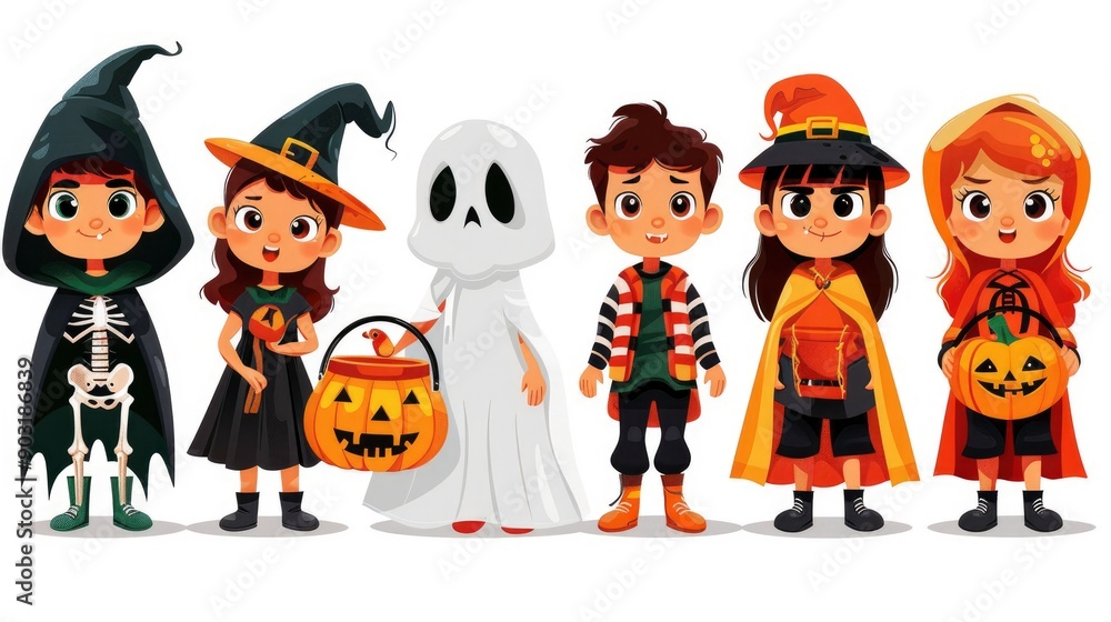 Cute Kids in Halloween Costumes Cute Kids in Halloween Costumes