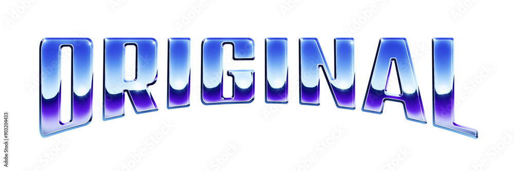 Word ‘Original’ written in retro 1980s style chrome text effect isolated on transparent background Word ‘Original’ written in retro 1980s style chrome text effect isolated on transparent background