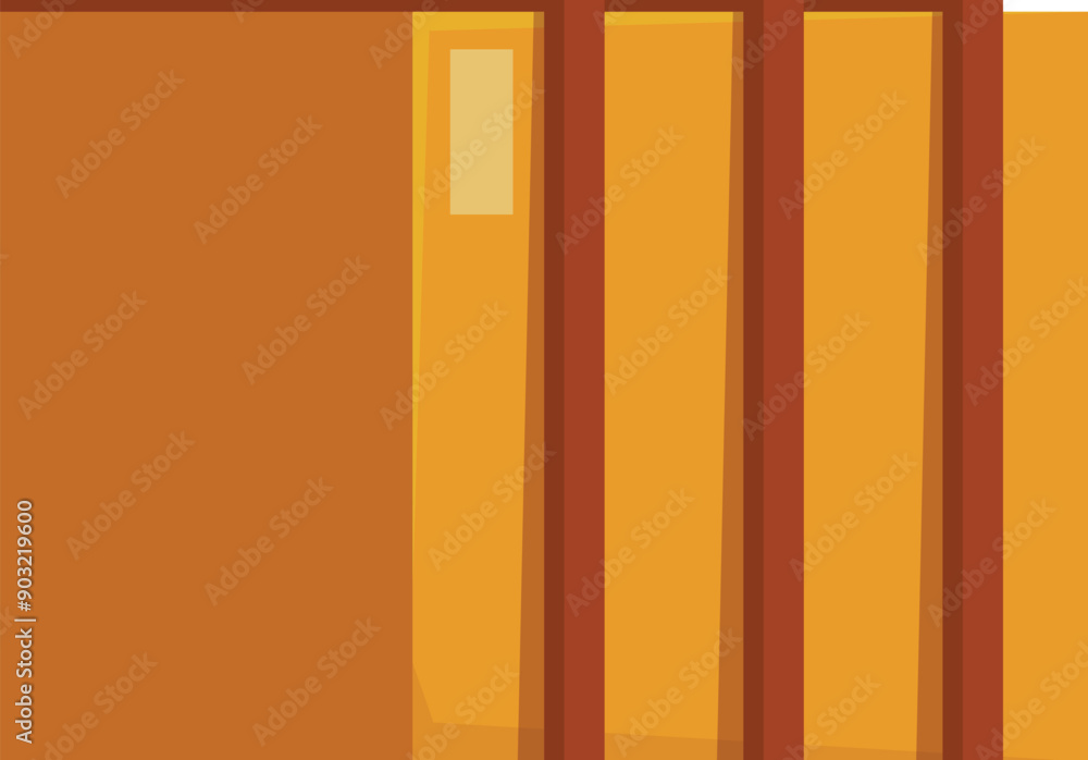 Stack of hardcover books with orange covers lying down, isolated on white Stack of hardcover books with orange covers lying down, isolated on white