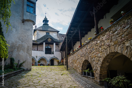 Castle courtyard, Niedzica nad Dunajcem.