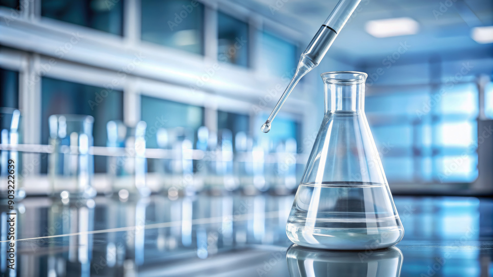 conical flask on a white laboratory table, test tubes, liquid, science, medical tests, hospital, clinic, chemical glassware, substance, experiments, research, vessel, container conical flask on a white laboratory table, test tubes, liquid, science, medical tests, hospital, clinic, chemical glassware, substance, experiments, research, vessel, container