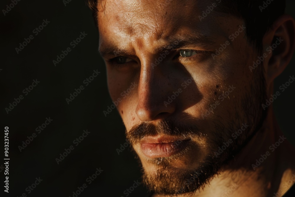 Fototapeta premium Handsome man portrait