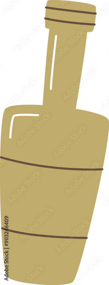 Obraz premium Retro Glass Bottle