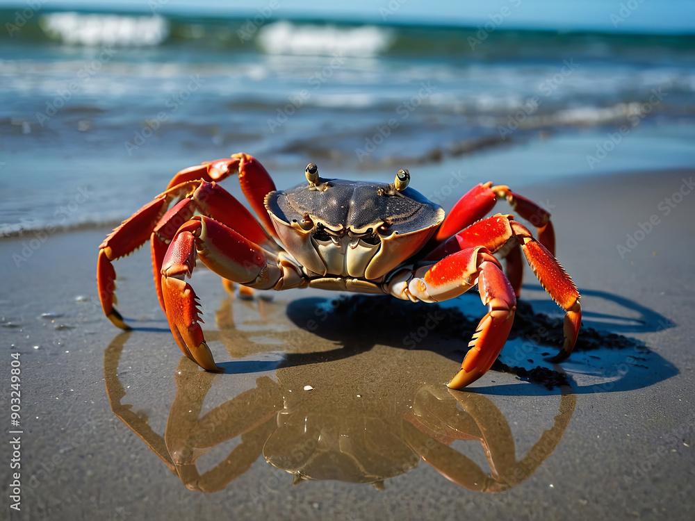a majestic crab a majestic crab