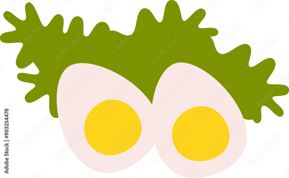 Salad With Boiled Eggs Salad With Boiled Eggs