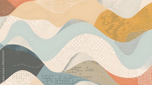 Minimal abstract background vector illustration