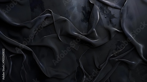Dark black neutral abstract background