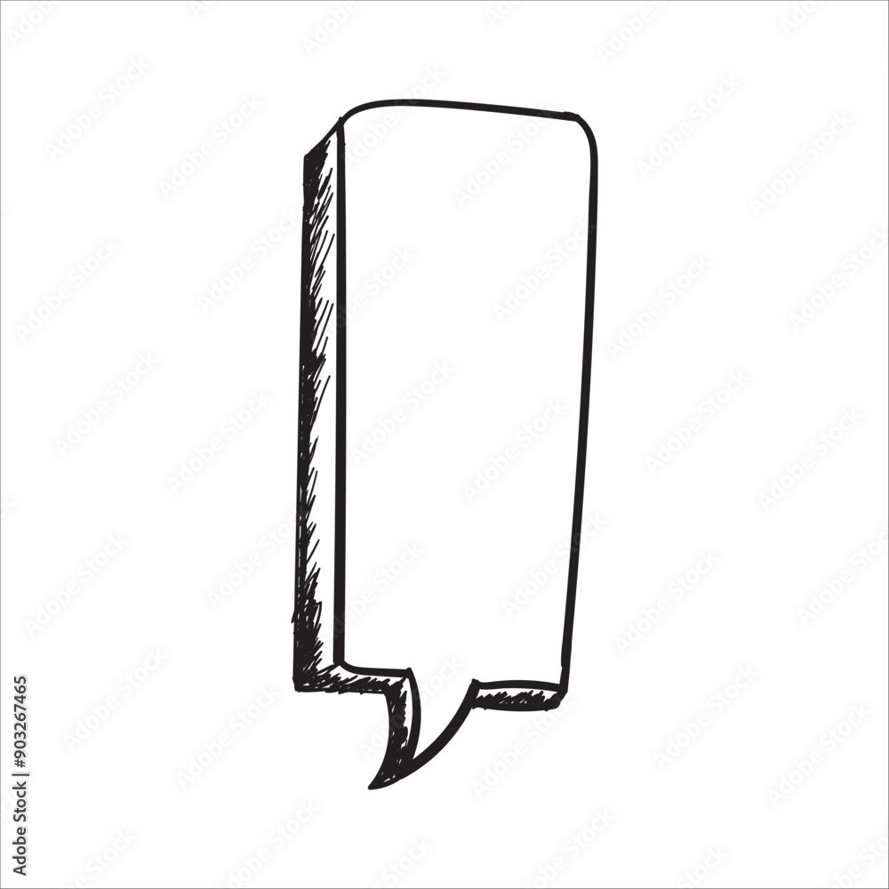 Set of empty comic speech bubbles Hand drawn doodle cartoon stickers. Vector illustration. Set of empty comic speech bubbles Hand drawn doodle cartoon stickers. Vector illustration.