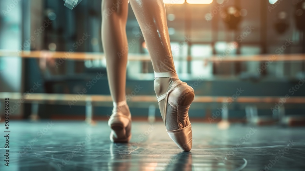 feet and legs of a ballet dancer in a ballroom dancing feet and legs of a ballet dancer in a ballroom dancing