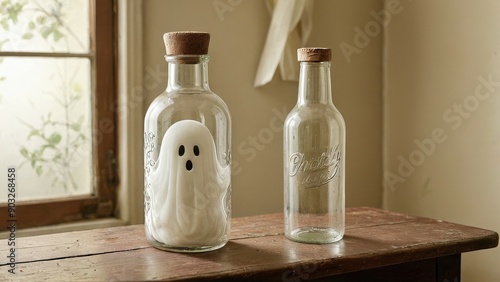 Wallpaper Mural Ghost in a Bottle. Torontodigital.ca