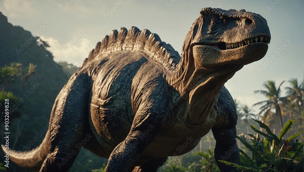 Fototapeta premium Unearthing the ancient past to explore the fascinating world of dinosaurs