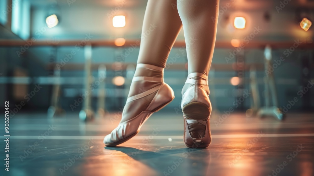 feet and legs of a ballet dancer in a ballroom dancing feet and legs of a ballet dancer in a ballroom dancing