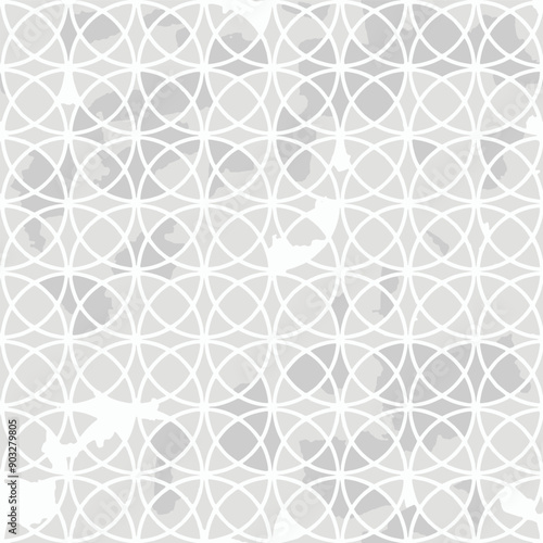 seamless pattern with triangles in gray