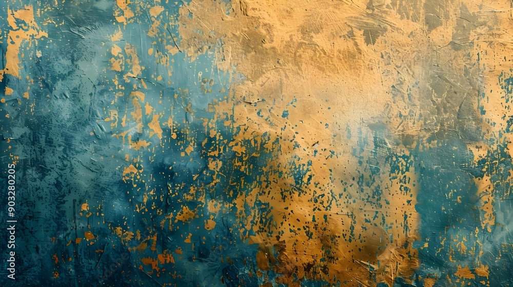 Artistic grunge background with a mix of gold Artistic grunge background with a mix of gold