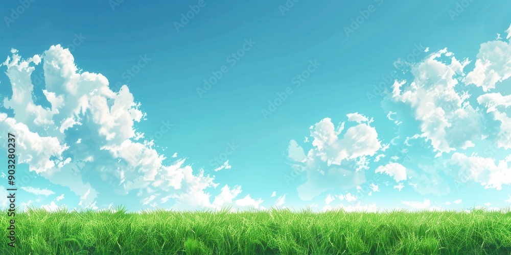 Peaceful March. A serene background with high level of detail Peaceful March. A serene background with high level of detail
