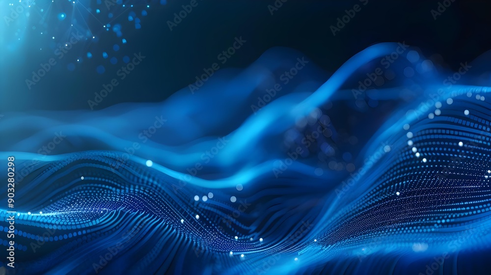 Beautiful abstract wave technology background Beautiful abstract wave technology background