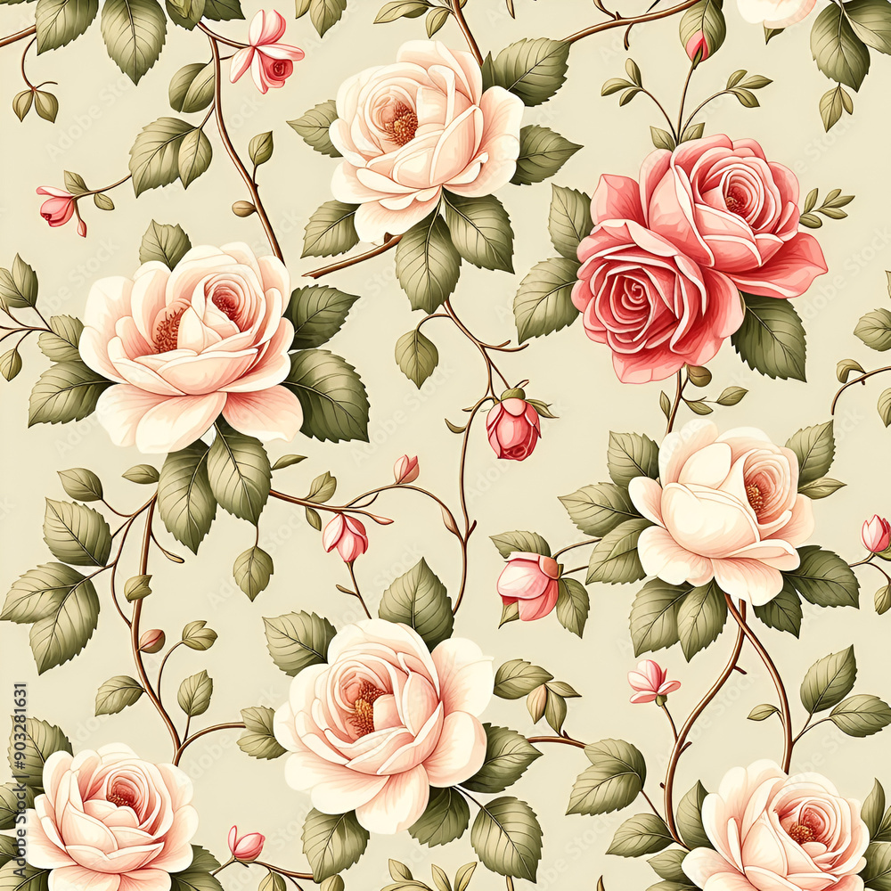 seamless pattern with flowers seamless pattern with flowers