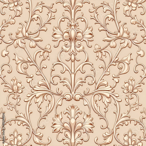 seamless pattern with flowers