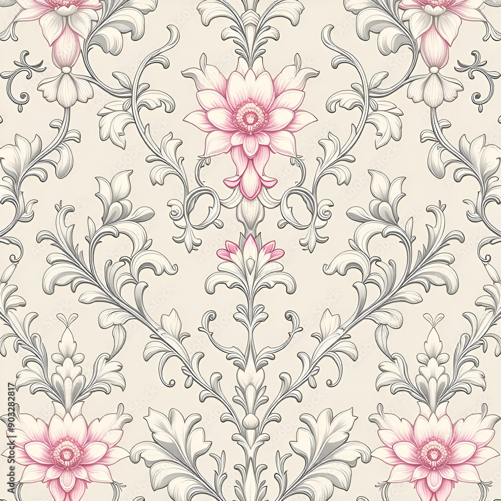 seamless pattern with flowers seamless pattern with flowers