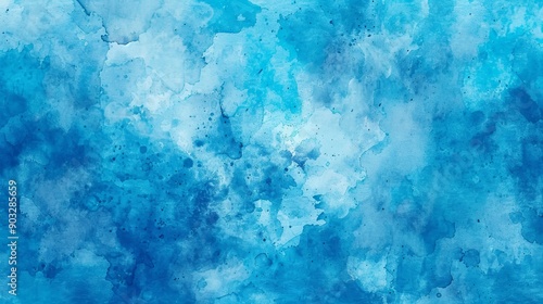 Abstract blurred blue sharp background