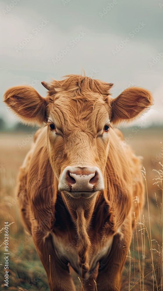cow isolated on cute background cow isolated on cute background