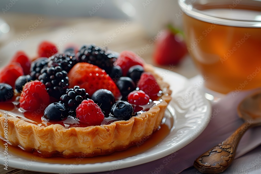 Delicious Berry Tart Delicious Berry Tart